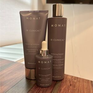 Monat IR Clinical Thickening Trio Shampoo, Conditioner and Serum